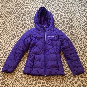 Girls Columbia down coat
